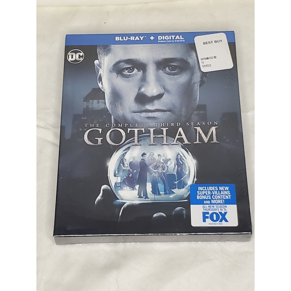 Gotham The Complete Third Season Blu-ray DC Comics Best Buy Exclusive New Sealed